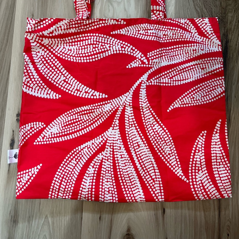 🛍️🌸Foldable lined tote - Picture 3 of 5
